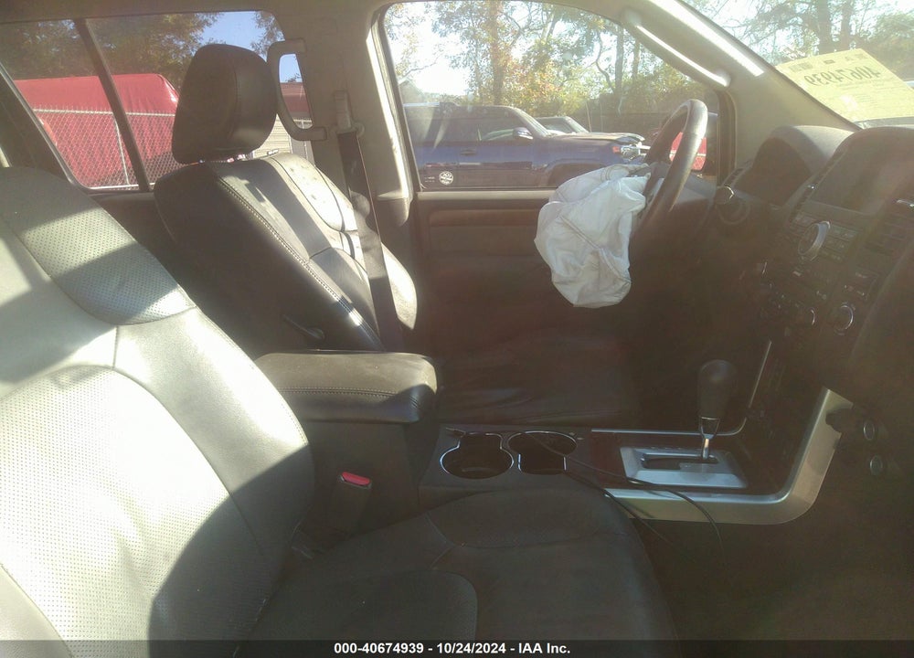 2012 NISSAN PATHFINDER LE VIN: 5N1AR1NB1CC638590