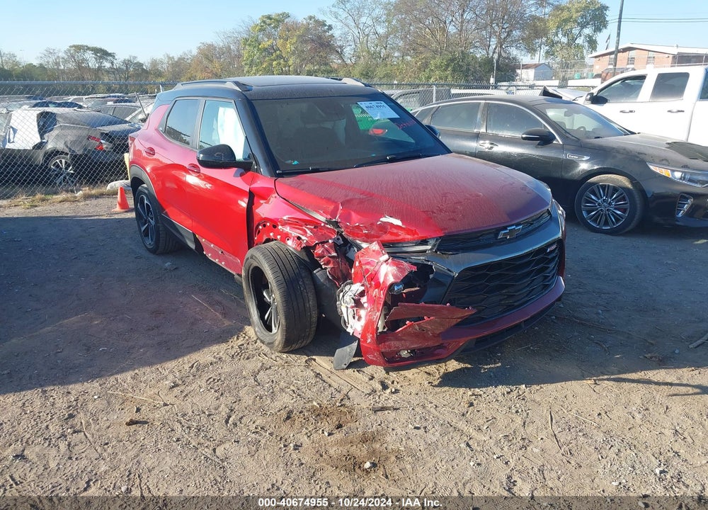 2021 CHEVROLET TRAILBLAZER AWD RS VIN: KL79MUSL6MB122542