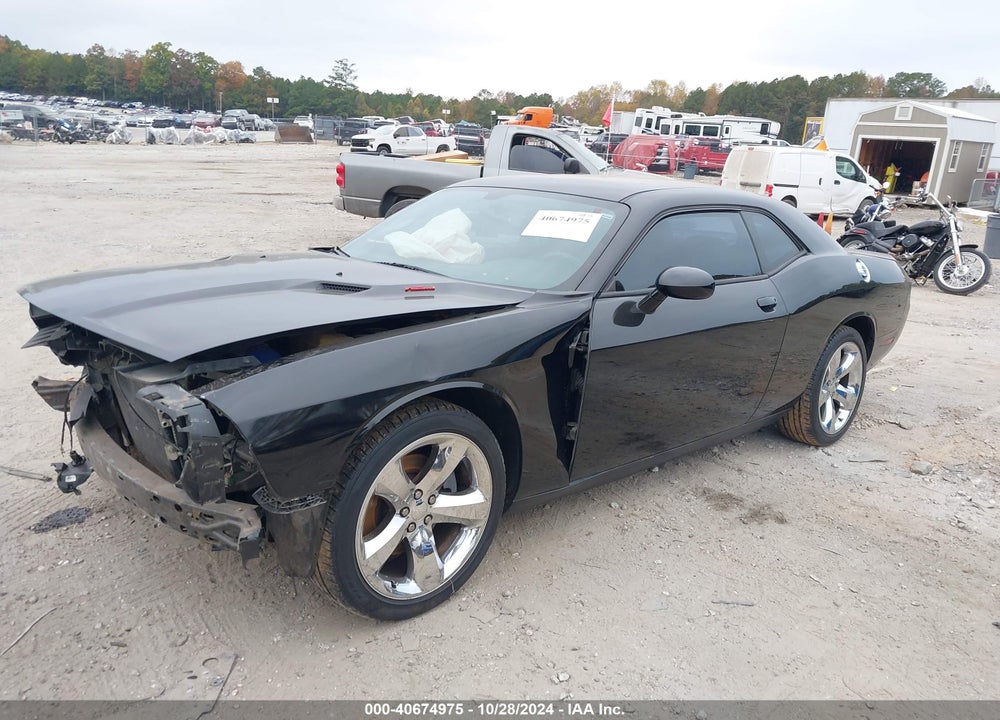 2013 DODGE CHALLENGER R/T VIN: 2C3CDYBT8DH676127