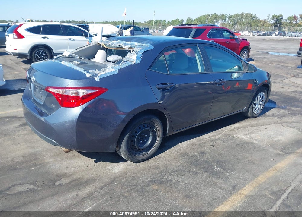 2019 TOYOTA COROLLA LE VIN: 5YFBURHE4KP865905
