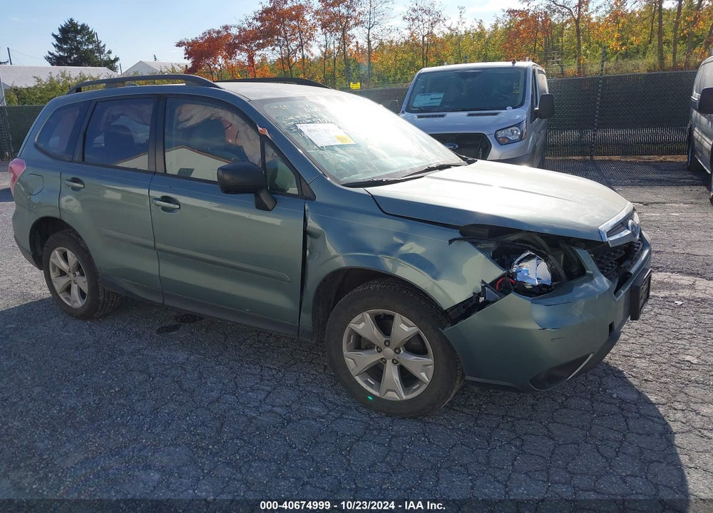 2016 SUBARU FORESTER 2.5I VIN: JF2SJABC3GH568842