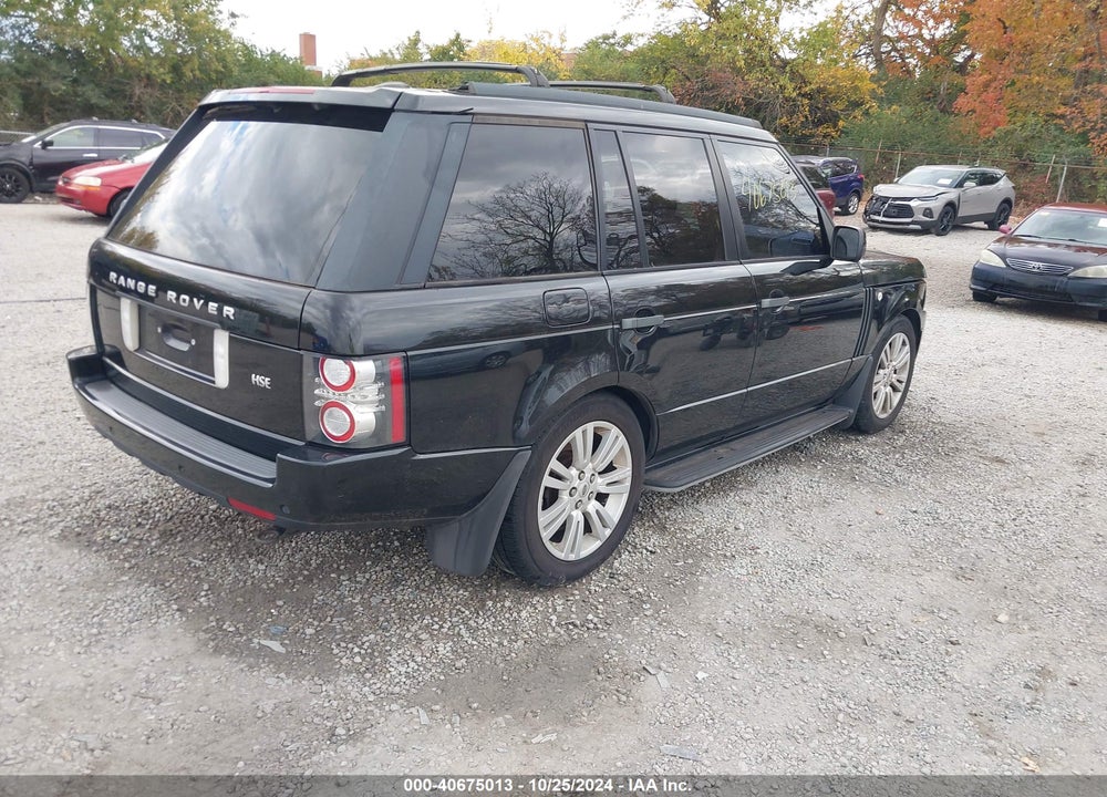 2010 LAND ROVER RANGE ROVER HSE VIN: SALMF1D43AA307895