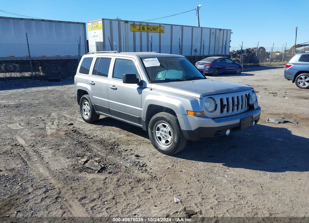 2015 JEEP PATRIOT SPORT VIN: 1C4NJRBB1FD225809