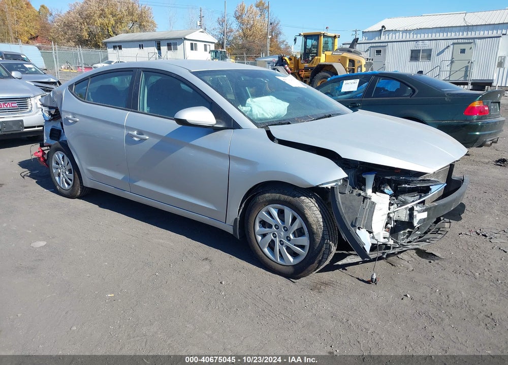2019 HYUNDAI ELANTRA SE VIN: 5NPD74LFXKH470806