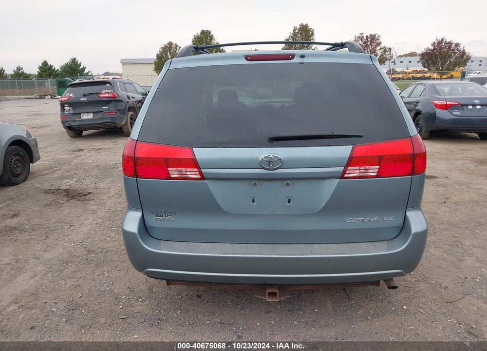 2005 TOYOTA SIENNA LE VIN: 5TDZA23C05S277144