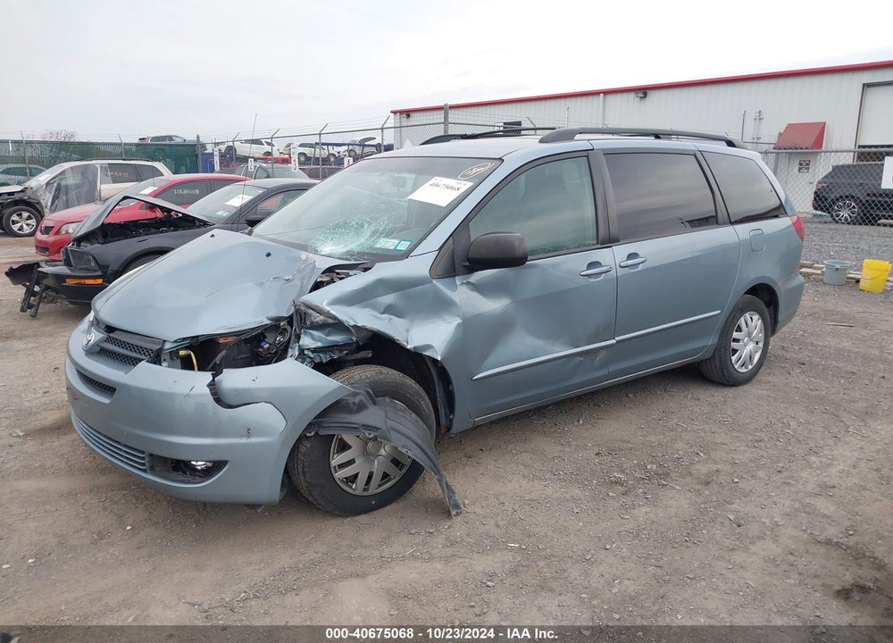 2005 TOYOTA SIENNA LE VIN: 5TDZA23C05S277144