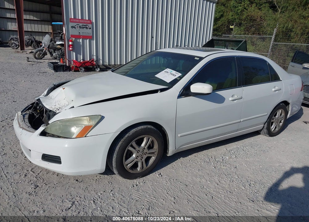 2006 HONDA ACCORD 2.4 EX VIN: 1HGCM56786A062107