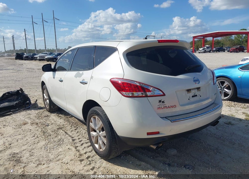 2013 NISSAN MURANO S VIN: JN8AZ1MWXDW317824