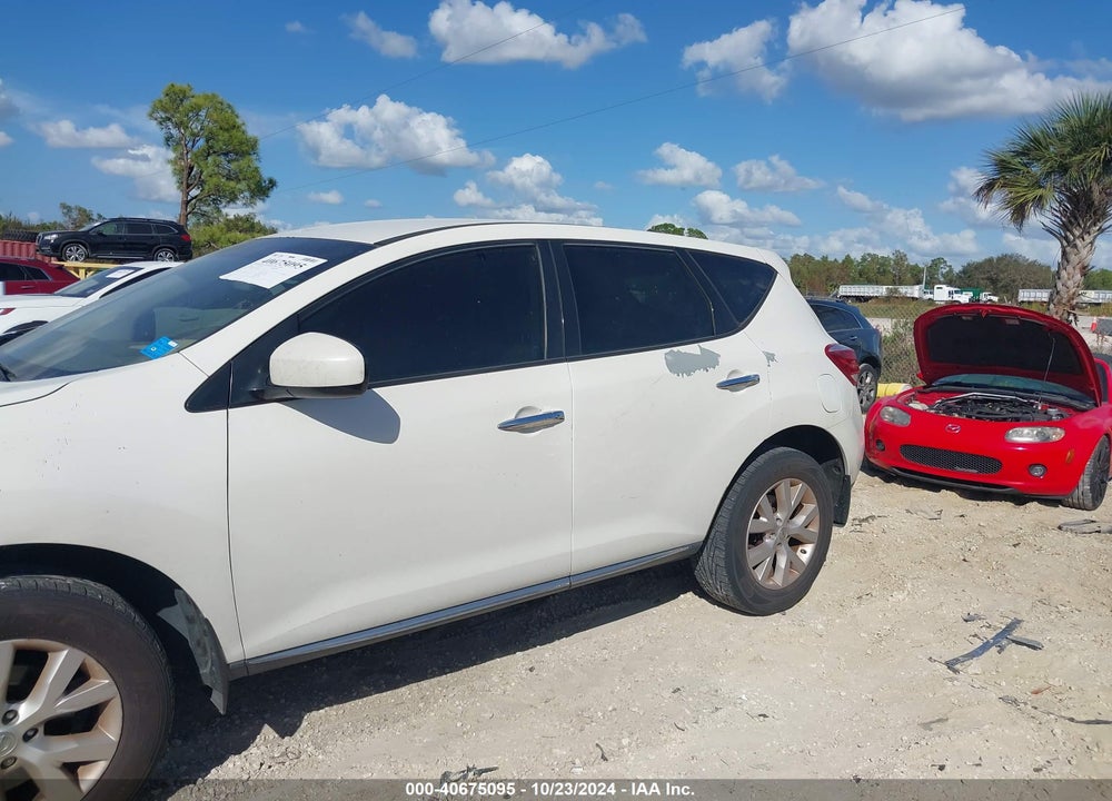 2013 NISSAN MURANO S VIN: JN8AZ1MWXDW317824