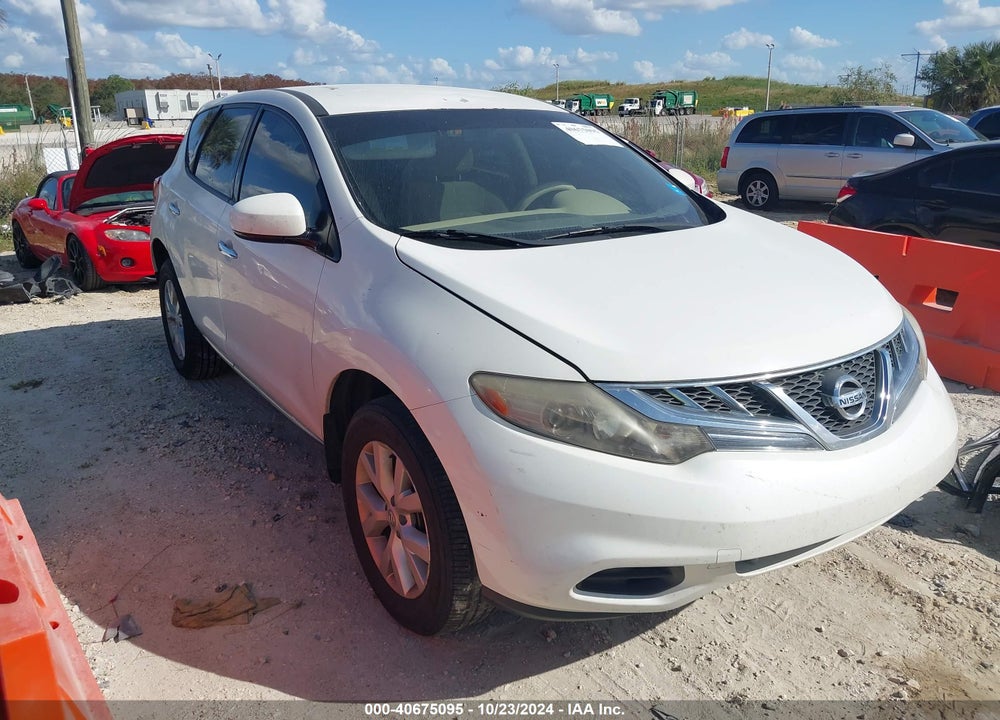 2013 NISSAN MURANO S VIN: JN8AZ1MWXDW317824