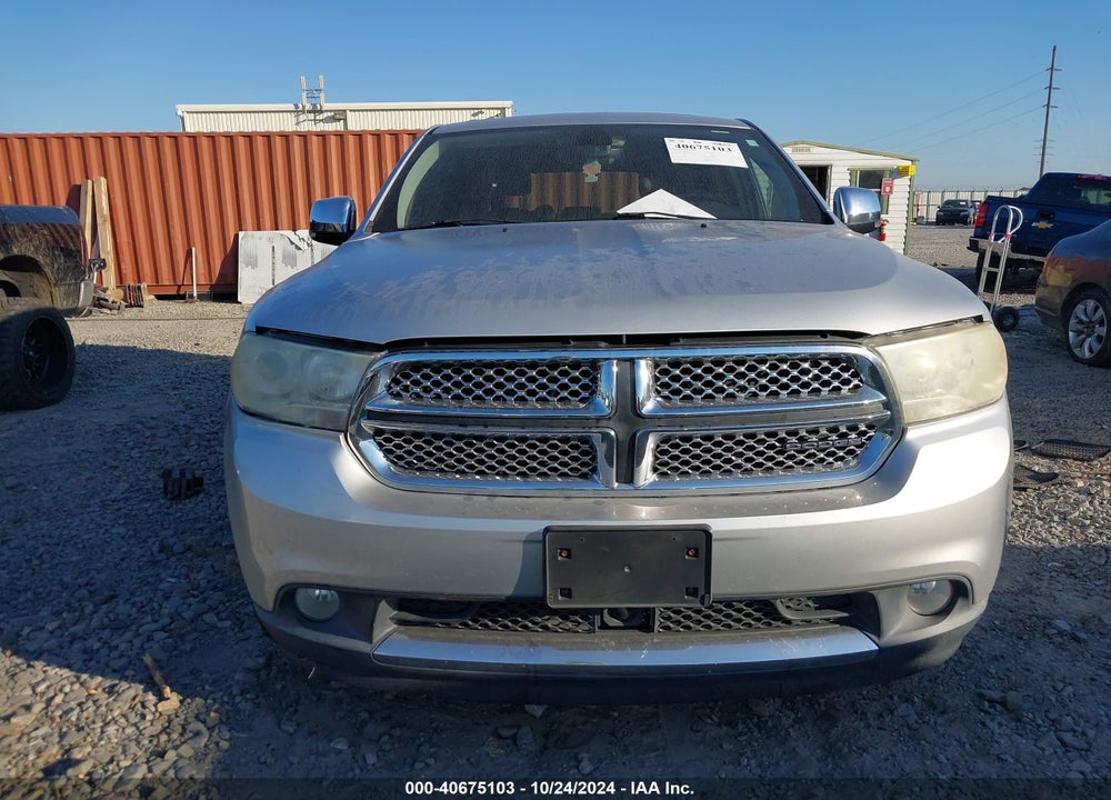2011 DODGE DURANGO CITADEL VIN: 1D4SD5GT8BC682107