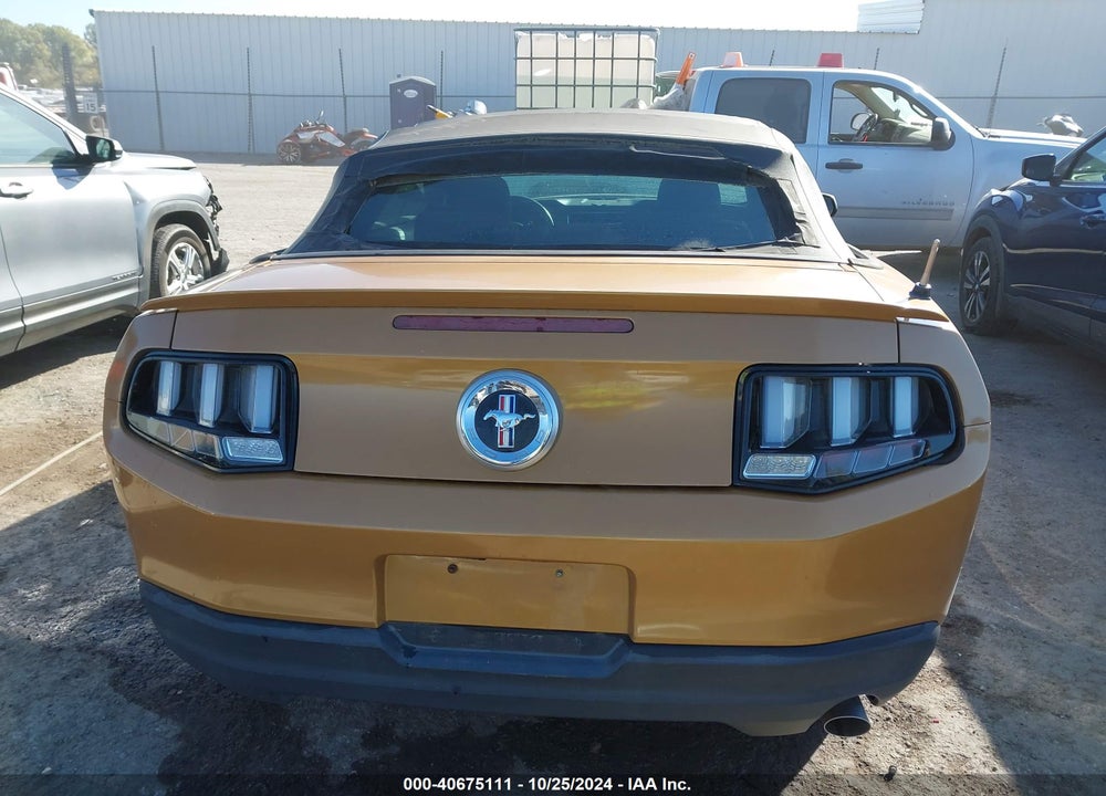 2010 FORD MUSTANG V6/V6 PREMIUM VIN: 1ZVBP8EN2A5174208