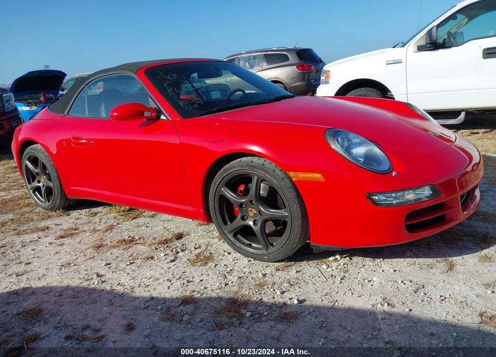 2007 PORSCHE 911 CARRERA /CARRERA 4 VIN: WP0CA29937S765726