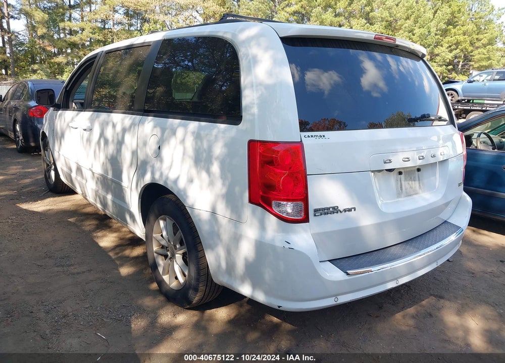 2013 DODGE GRAND CARAVAN SXT VIN: 2C4RDGCG8DR820576