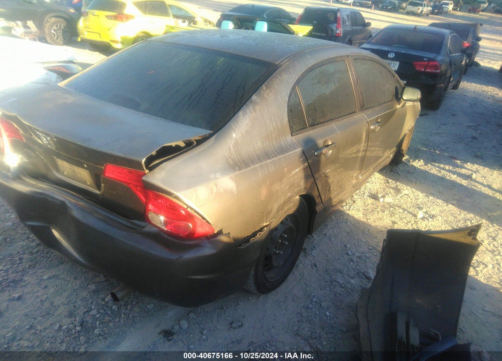 2008 HONDA CIVIC LX VIN: 2HGFA16558H320049