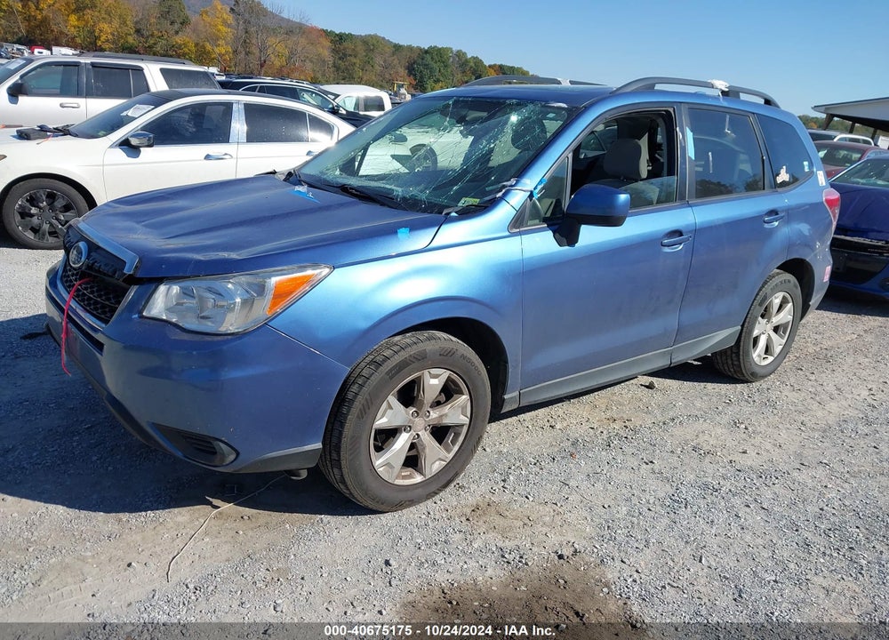 2016 SUBARU FORESTER 2.5I PREMIUM VIN: JF2SJADCXGH502799
