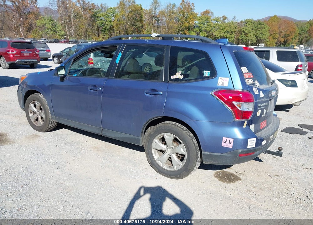 2016 SUBARU FORESTER 2.5I PREMIUM VIN: JF2SJADCXGH502799