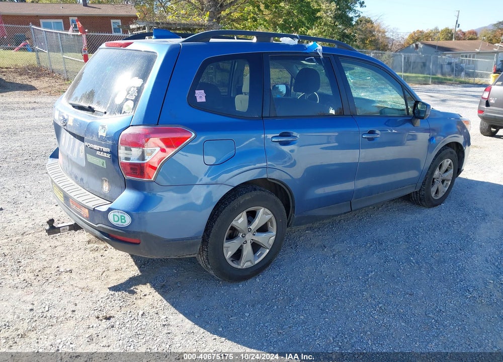 2016 SUBARU FORESTER 2.5I PREMIUM VIN: JF2SJADCXGH502799