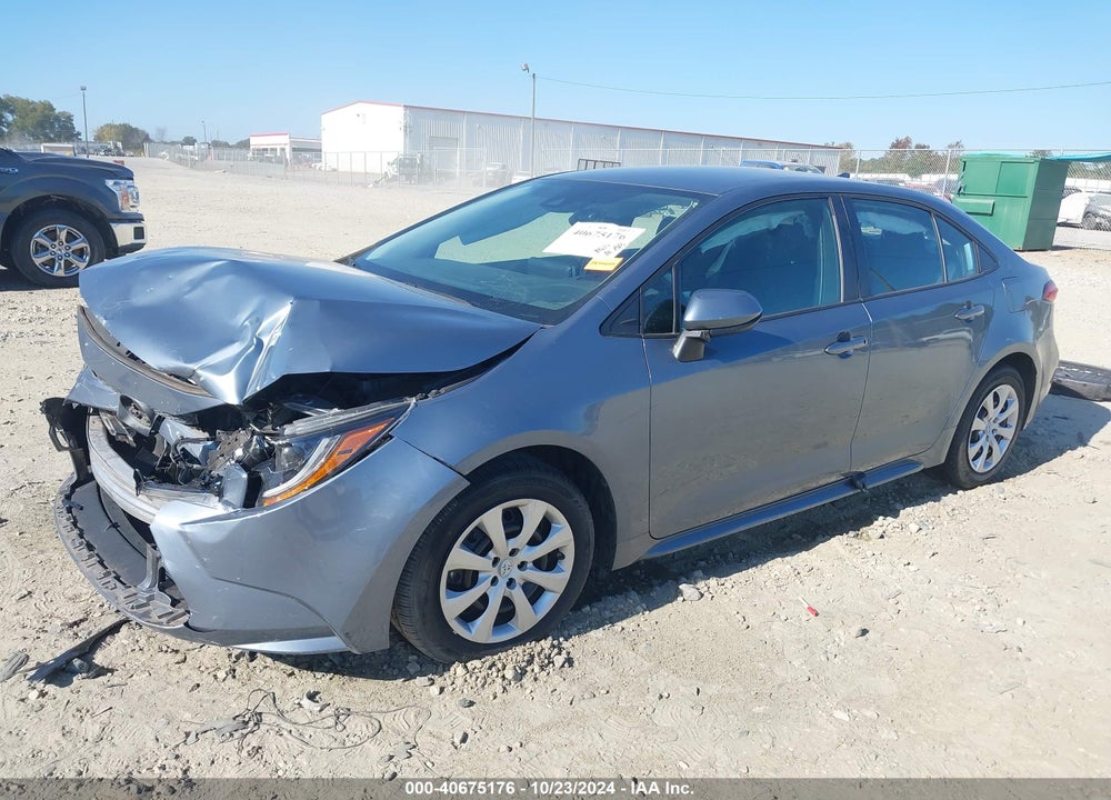 2021 TOYOTA COROLLA LE VIN: 5YFEPMAE1MP152707