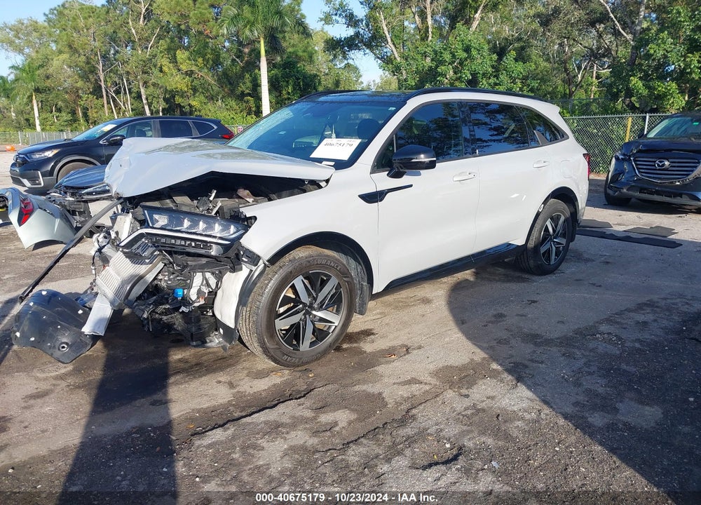 2022 KIA SORENTO EX VIN: 5XYRH4LF3NG123249