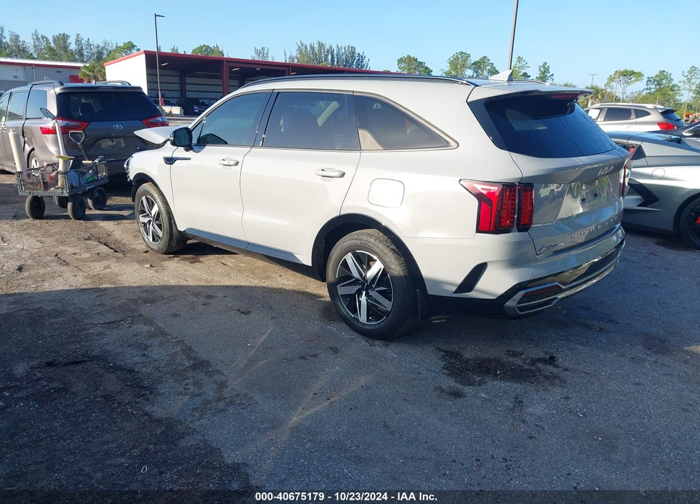2022 KIA SORENTO EX VIN: 5XYRH4LF3NG123249