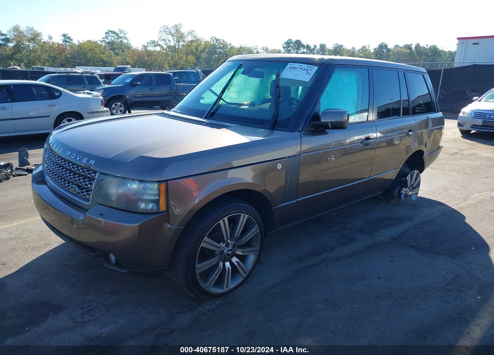 2010 LAND ROVER RANGE ROVER HSE VIN: SALME1D40AA324723
