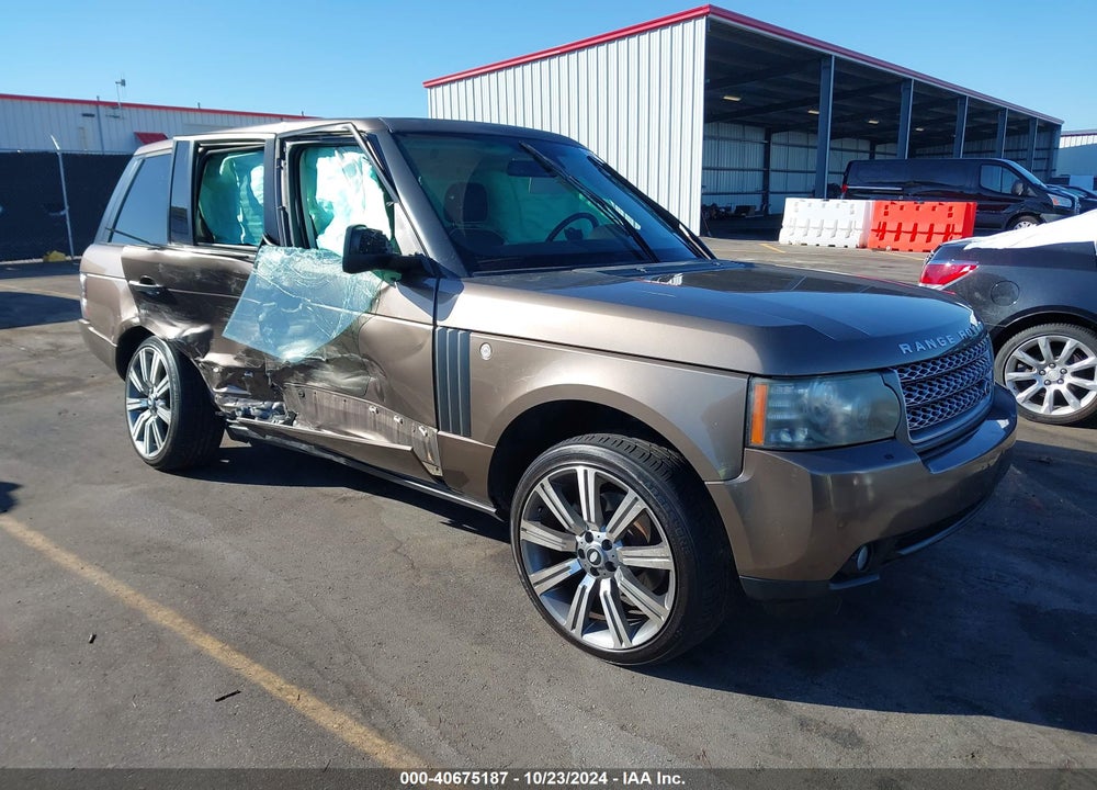 2010 LAND ROVER RANGE ROVER HSE VIN: SALME1D40AA324723