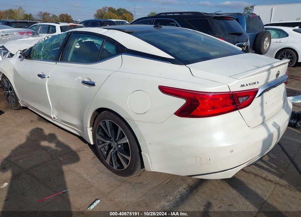 2017 NISSAN MAXIMA 3.5 SL VIN: 1N4AA6AP3HC453724