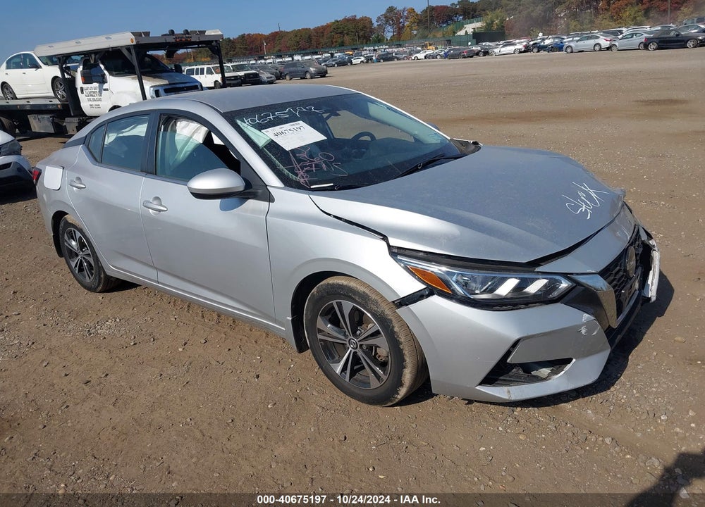 2022 NISSAN SENTRA SV XTRONIC CVT VIN: 3N1AB8CV6NY292922