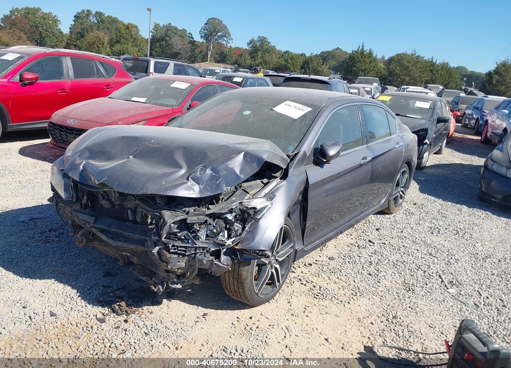 2016 HONDA ACCORD SPORT VIN: 1HGCR2F58GA151580