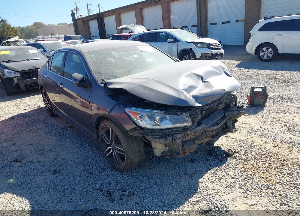 2016 HONDA ACCORD SPORT VIN: 1HGCR2F58GA151580