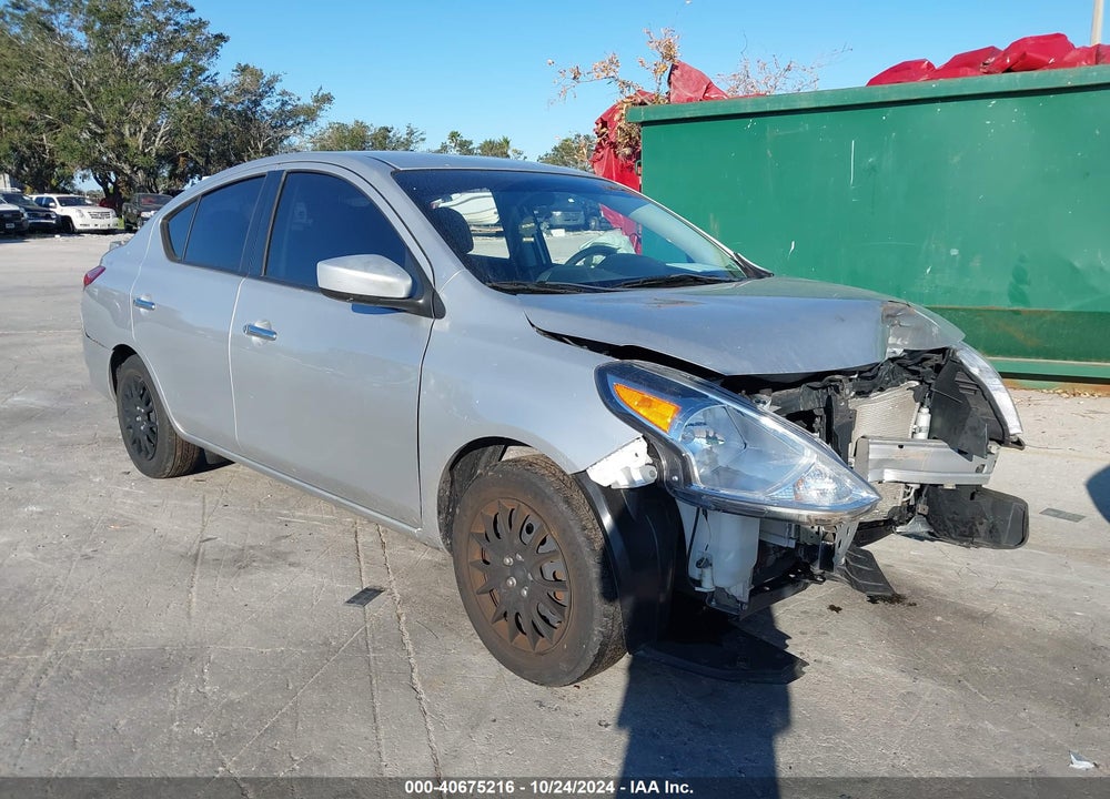 2019 NISSAN VERSA 1.6 SV VIN: 3N1CN7AP1KL833995