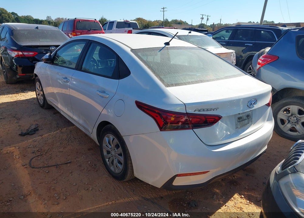 2022 HYUNDAI ACCENT SE VIN: 3KPC24A68NE165505