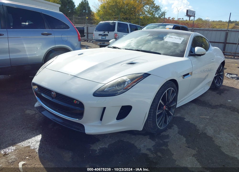 2016 JAGUAR F-TYPE S VIN: SAJWJ6BV1G8K24121