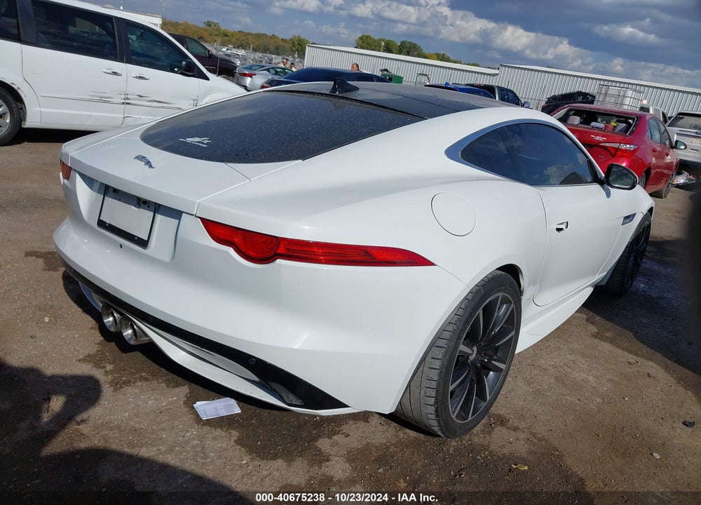 2016 JAGUAR F-TYPE S VIN: SAJWJ6BV1G8K24121