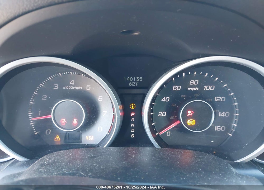 2009 ACURA TL 3.7 VIN: 19UUA96599A004532