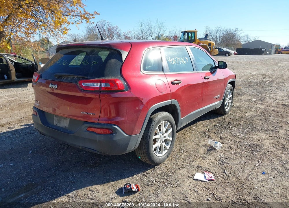 2015 JEEP CHEROKEE SPORT VIN: 1C4PJMAB3FW588470