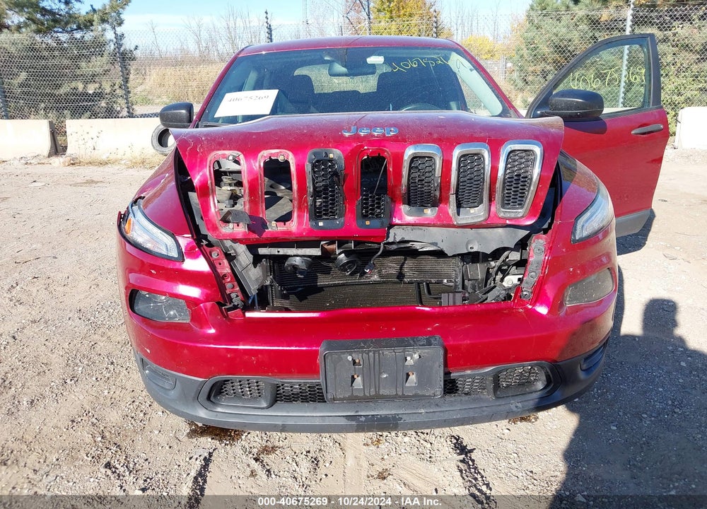 2015 JEEP CHEROKEE SPORT VIN: 1C4PJMAB3FW588470