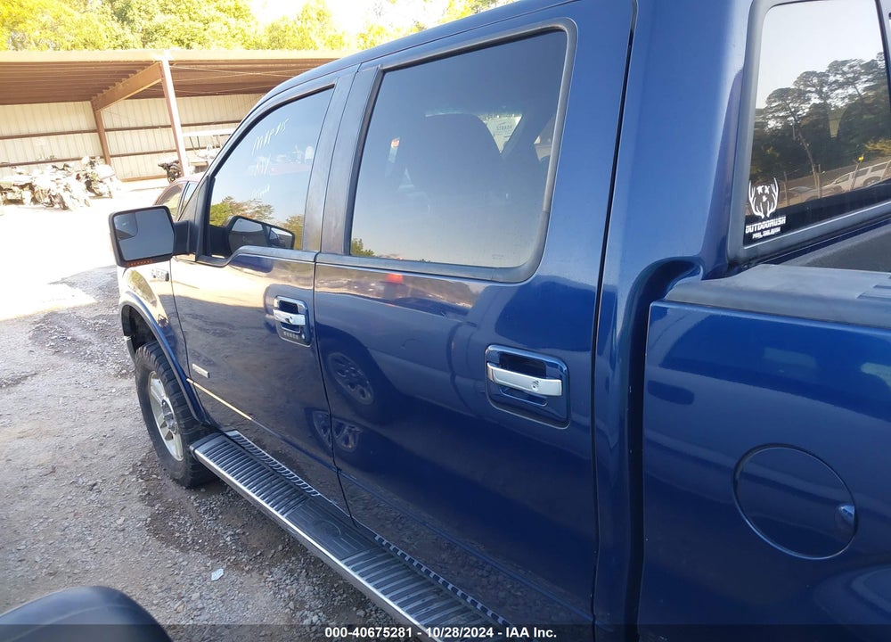 2011 FORD F-150 LARIAT VIN: 1FTFW1ET9BFB04438
