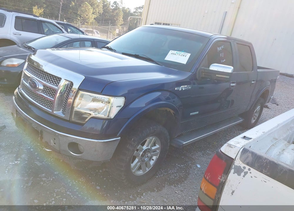 2011 FORD F-150 LARIAT VIN: 1FTFW1ET9BFB04438