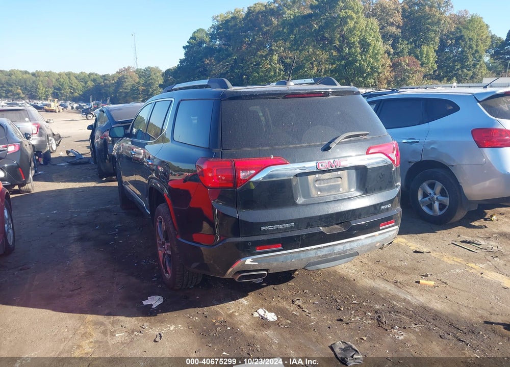 2017 GMC ACADIA DENALI VIN: 1GKKNXLSXHZ238613