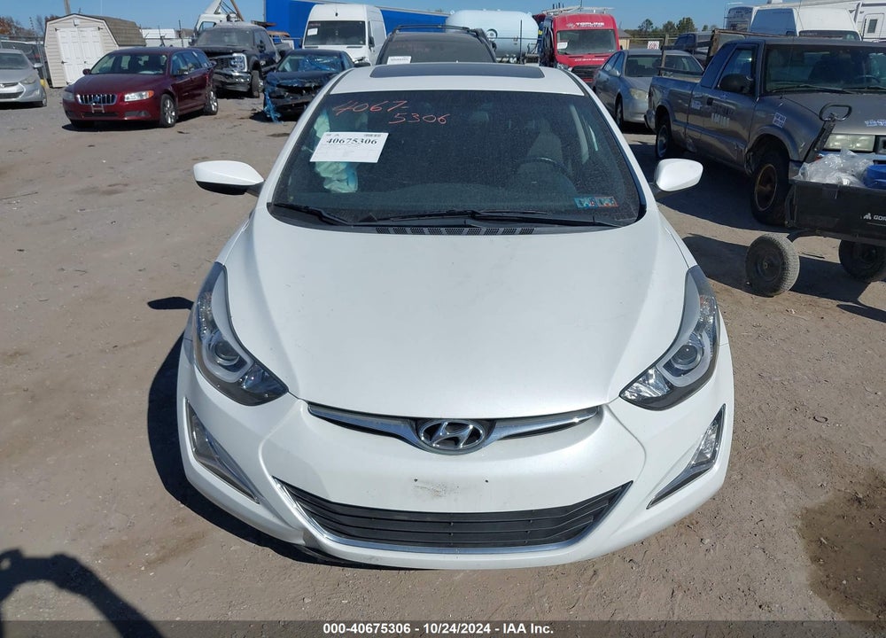2015 HYUNDAI ELANTRA SE VIN: 5NPDH4AE7FH591547