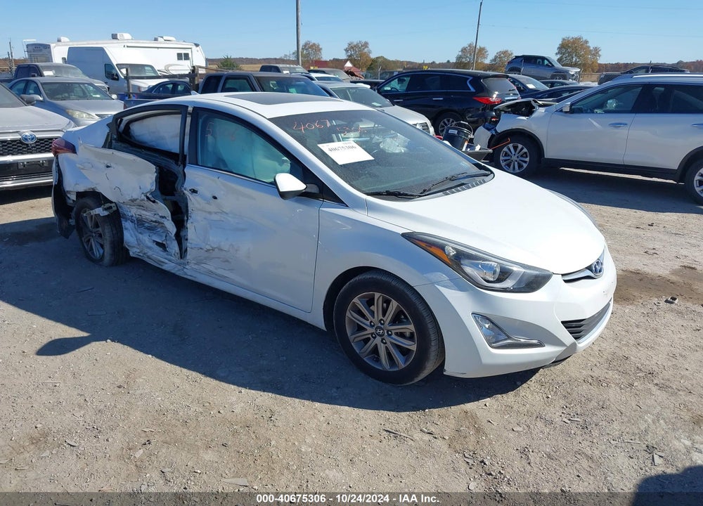 2015 HYUNDAI ELANTRA SE VIN: 5NPDH4AE7FH591547