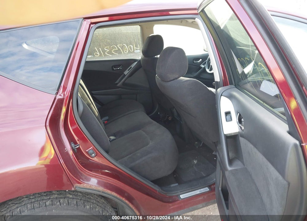 2010 NISSAN MURANO S VIN: JN8AZ1MW2AW103812