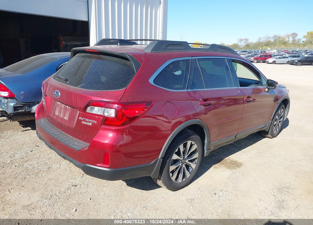 2016 SUBARU OUTBACK 2.5I LIMITED VIN: 4S4BSANCXG3251348