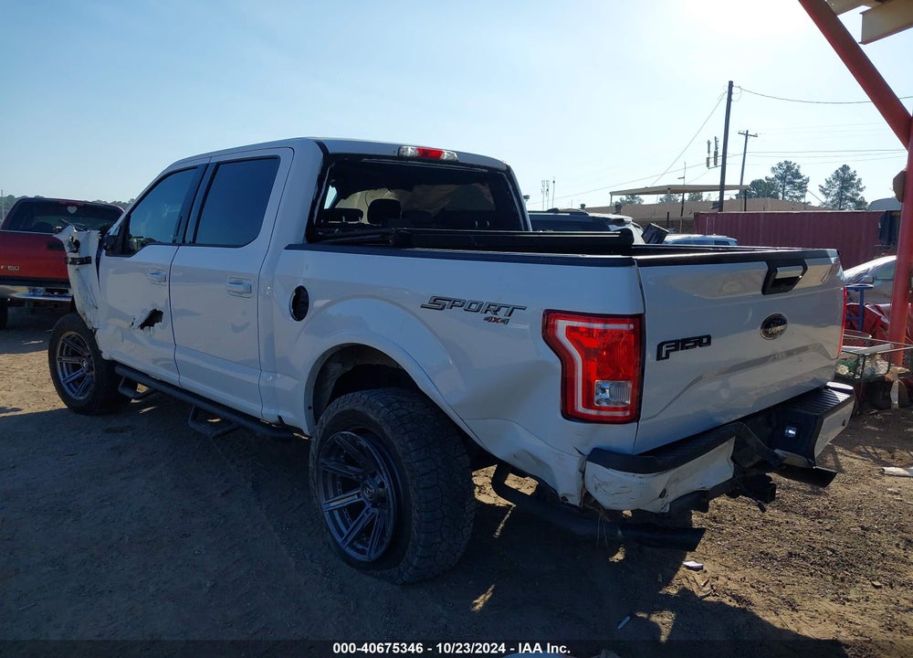 2016 FORD F-150 XLT VIN: 1FTEW1EF8GFC21201