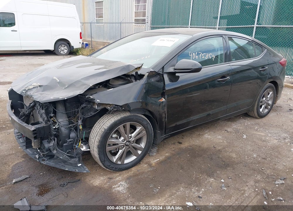 2018 HYUNDAI ELANTRA SEL VIN: KMHD84LF9JU620837
