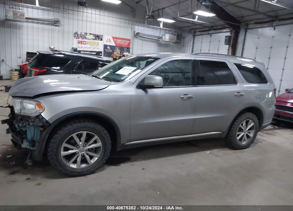 2016 DODGE DURANGO LIMITED VIN: 1C4RDJDG4GC308810