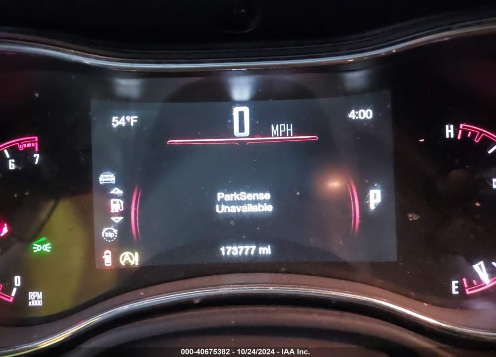 2016 DODGE DURANGO LIMITED VIN: 1C4RDJDG4GC308810