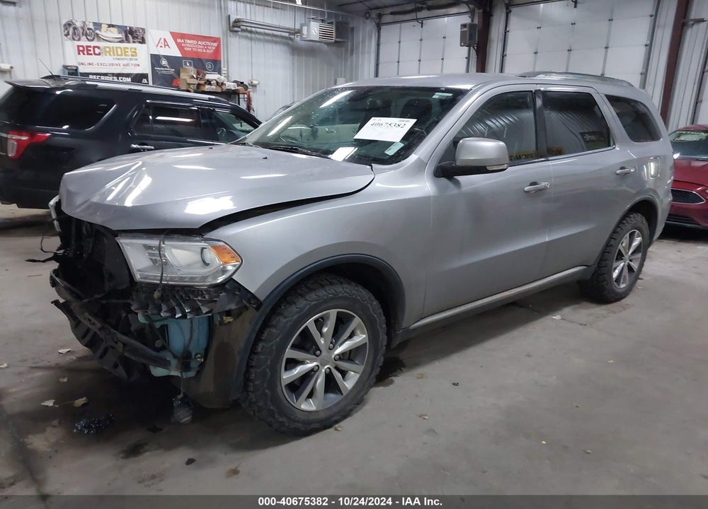2016 DODGE DURANGO LIMITED VIN: 1C4RDJDG4GC308810
